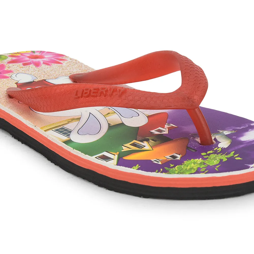 A-HA By Liberty AHA-127E Black Flip Flop For Kids