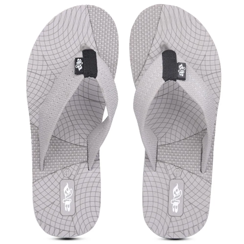 A-HA Casual Grey Flip Flop For Men ORTHO-20 By Liberty