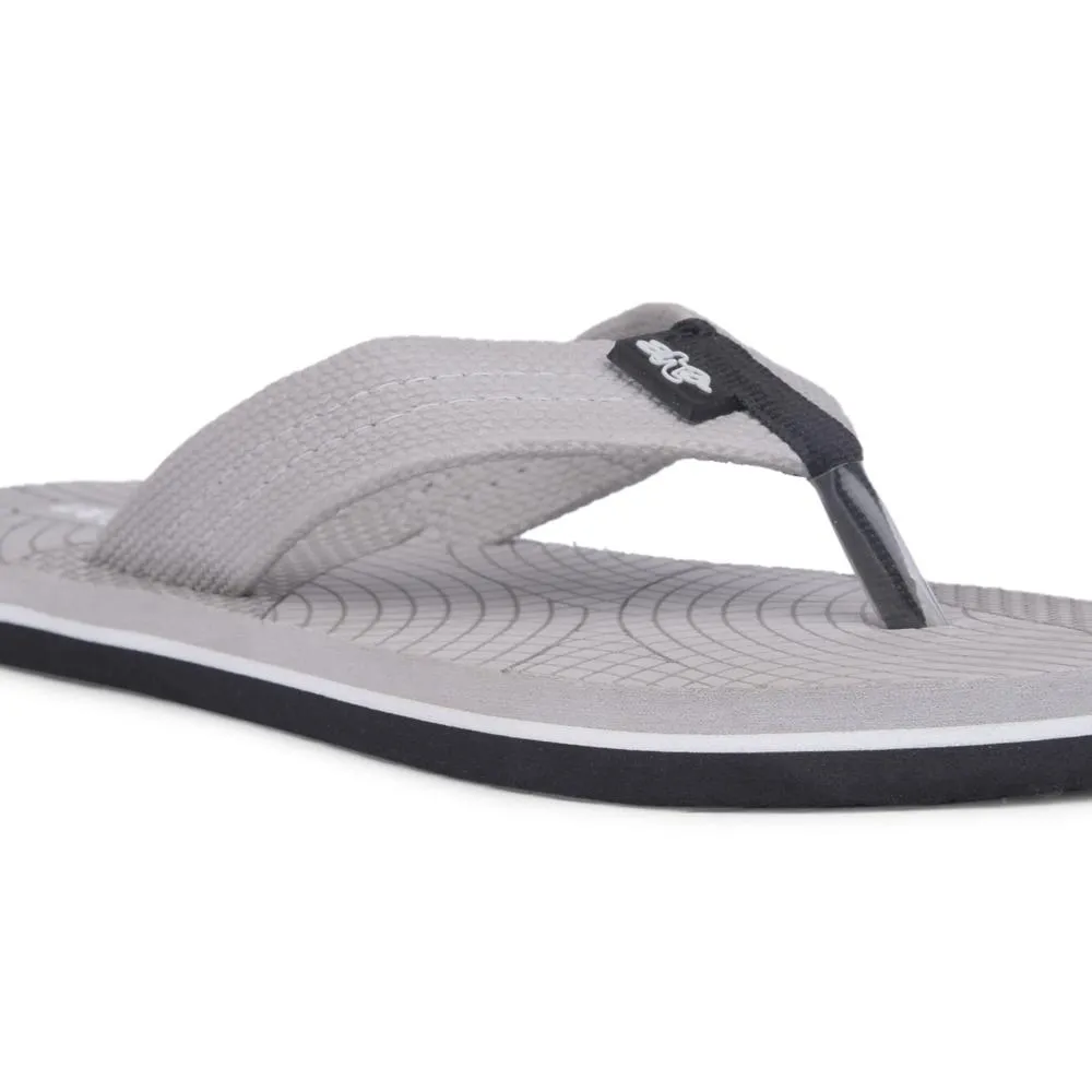 A-HA Casual Grey Flip Flop For Men ORTHO-20 By Liberty