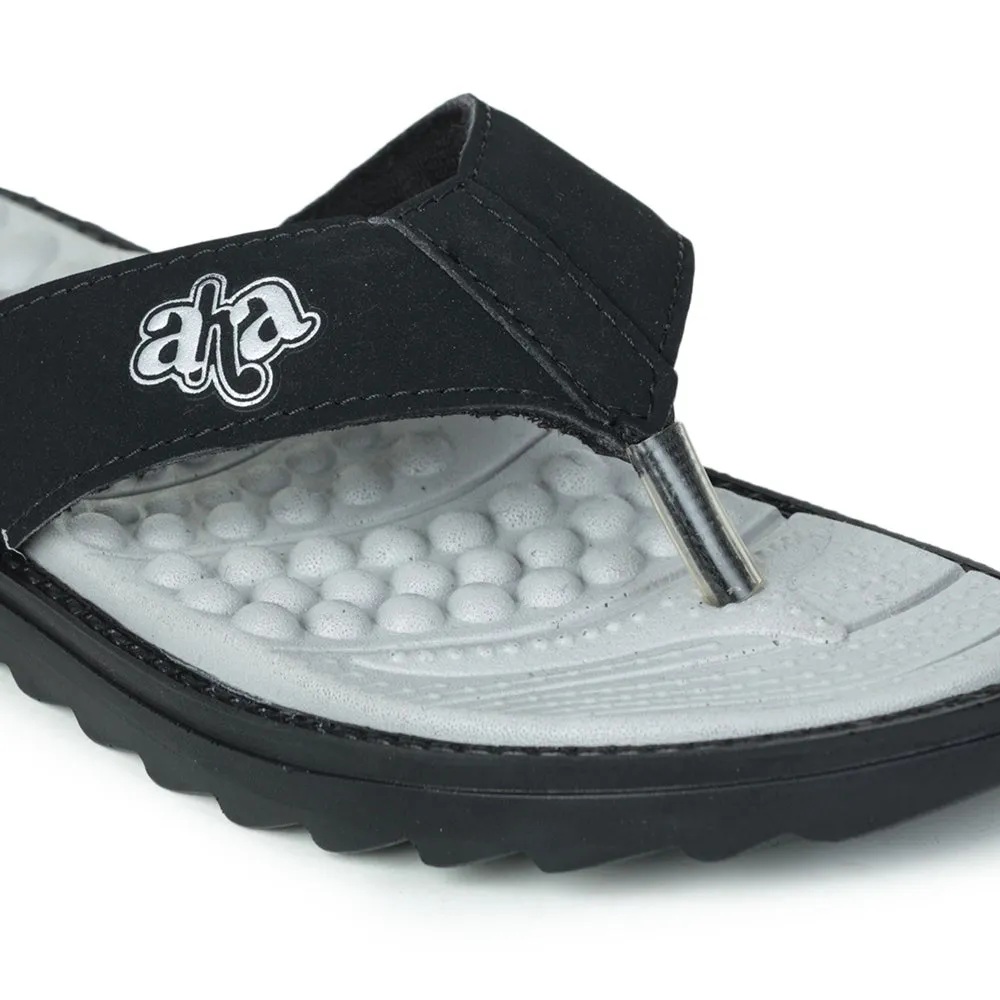 A-HA Casual Grey Slipper For Women WAGAS-06 By Liberty