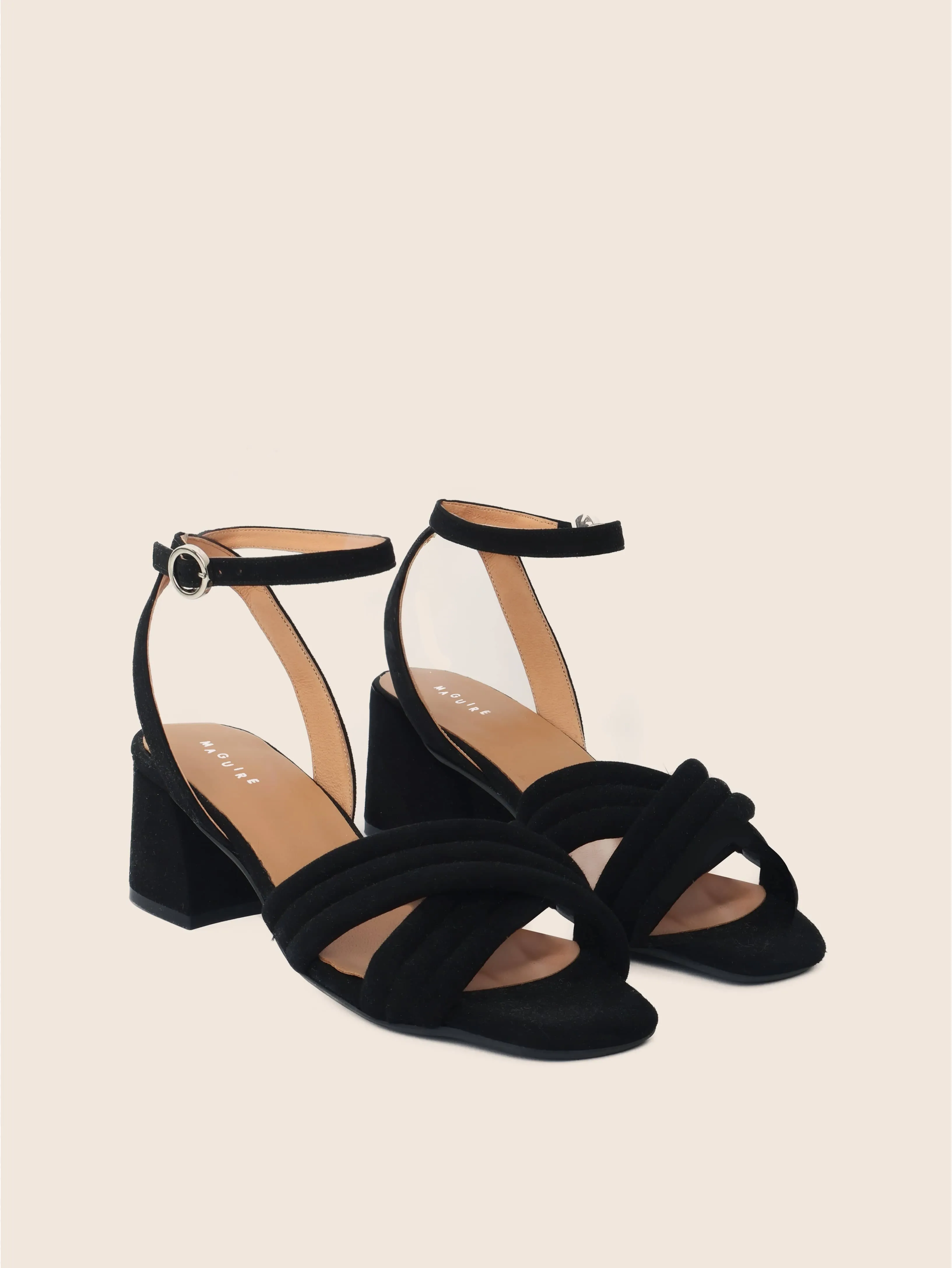 Adria Black Heel