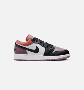 Air Jordan 1 Low SE Sky J Mauve Mens Lifestyle Shoe - Black/Mauve/White