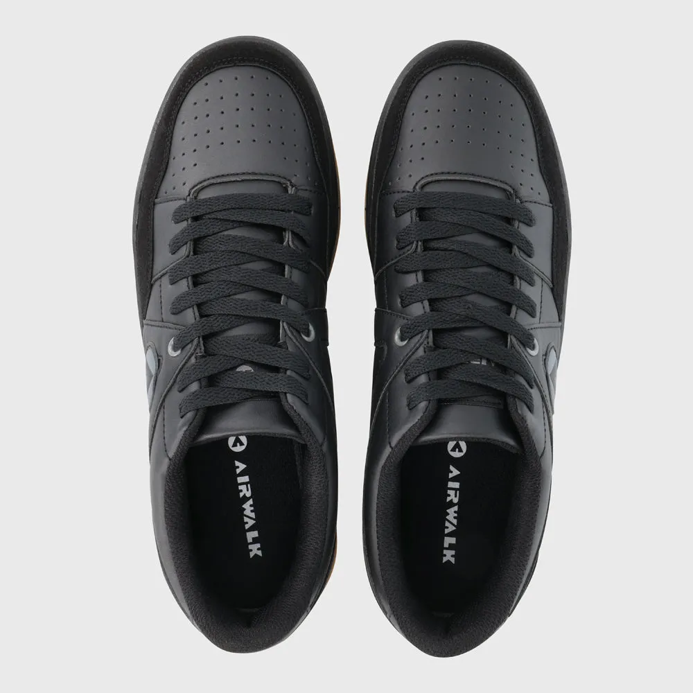 Airwalk Mens Clark X Sneaker Black/black _ 181365 _ Black