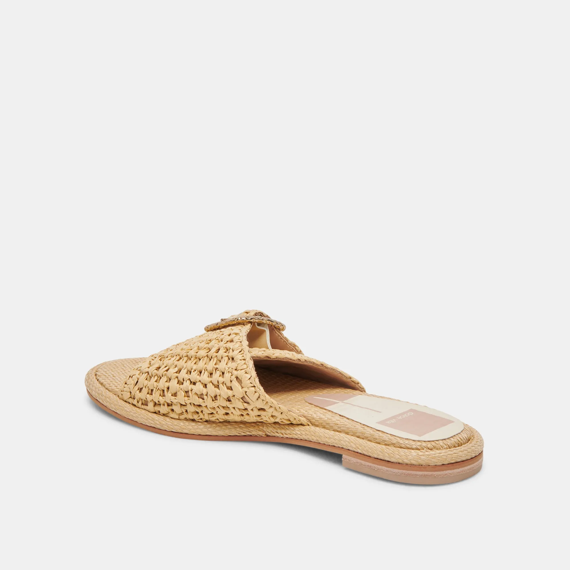 ALONZO SANDALS NATURAL RAFFIA