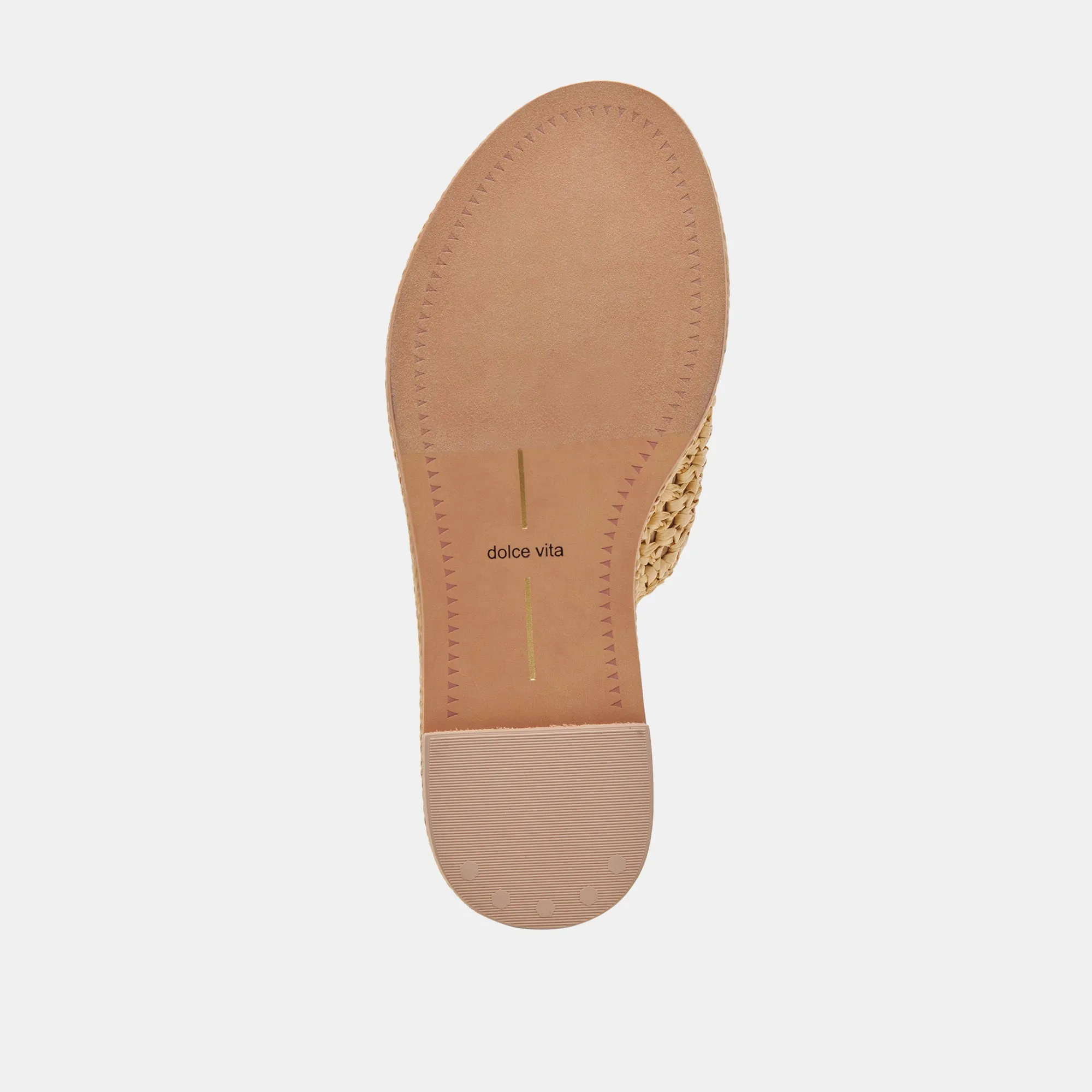 ALONZO SANDALS NATURAL RAFFIA