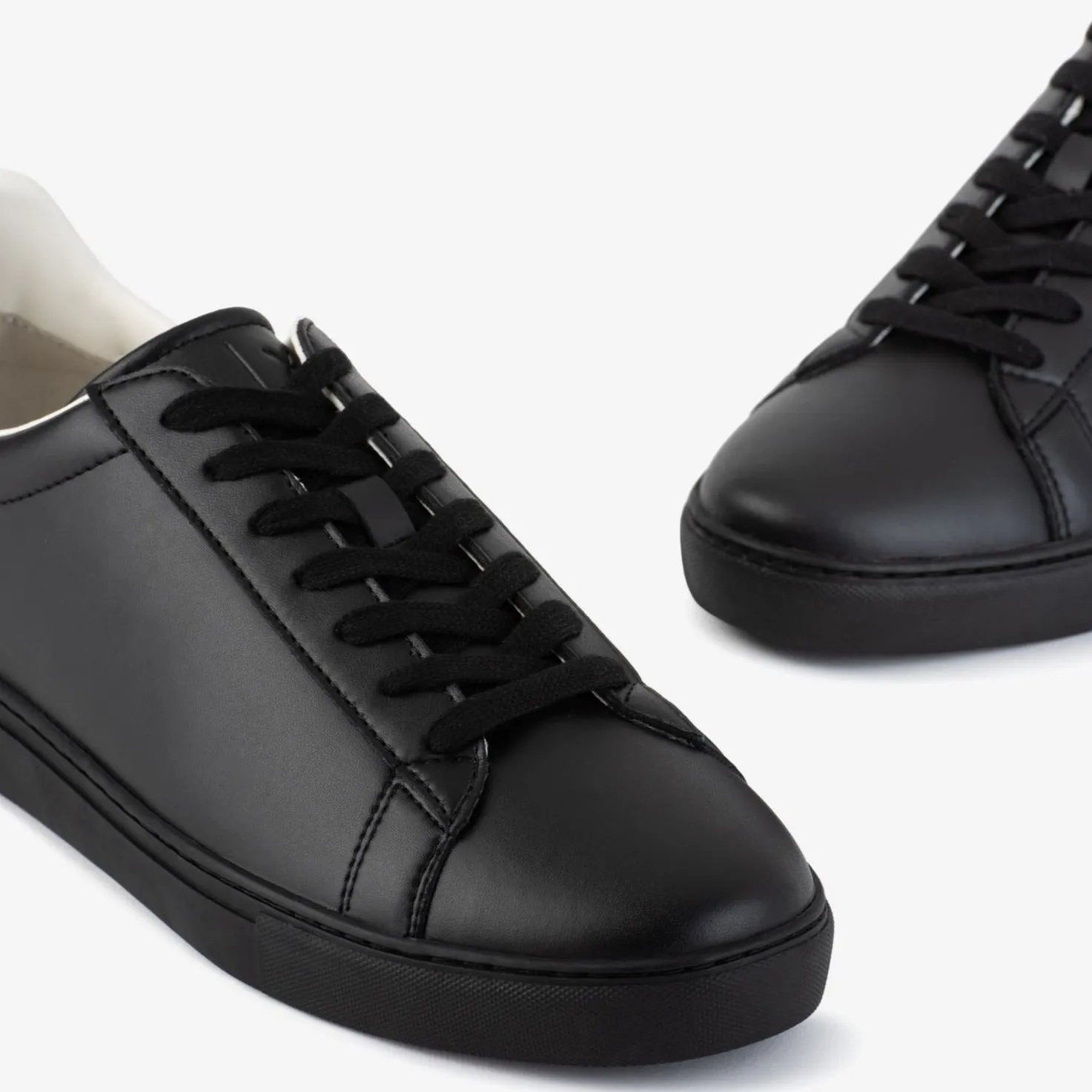 Armani Exchange Leather Sneakers