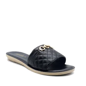 Black Casual Slipper 002069