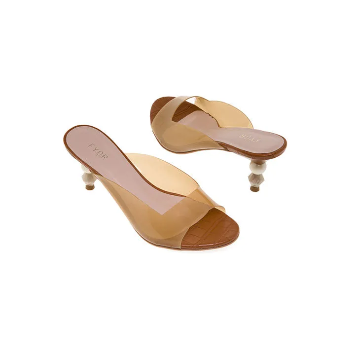 Clear Fashion Heeled Sandal BCM 104