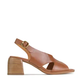 EOS -  Isadora Leather Sandal - Brandy