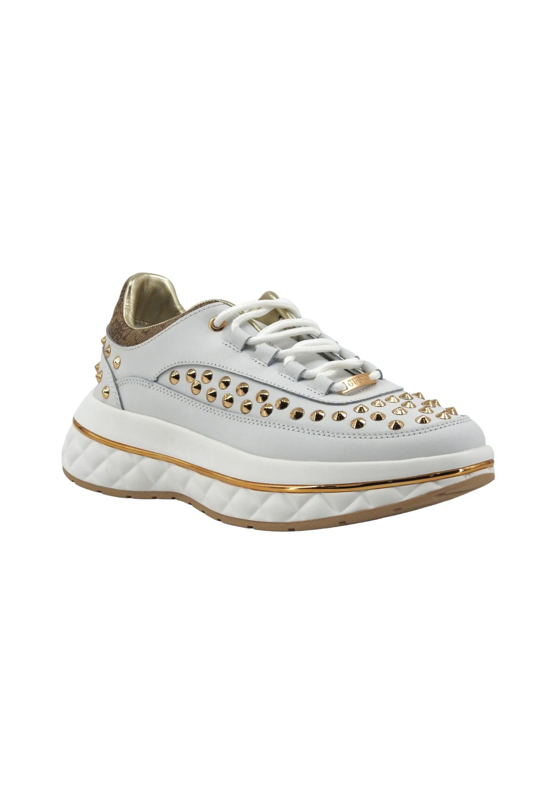 GUESS Sneaker Donna White FLPKYRLEM12