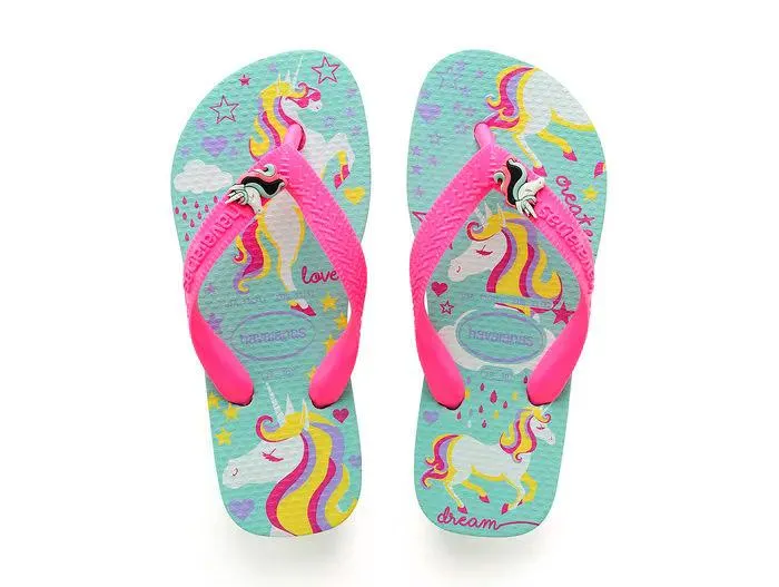 Havaianas Kids Fantasy Ice Blue Unicorn