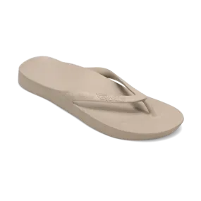 Women's Arch Support Flip Flop Taupe